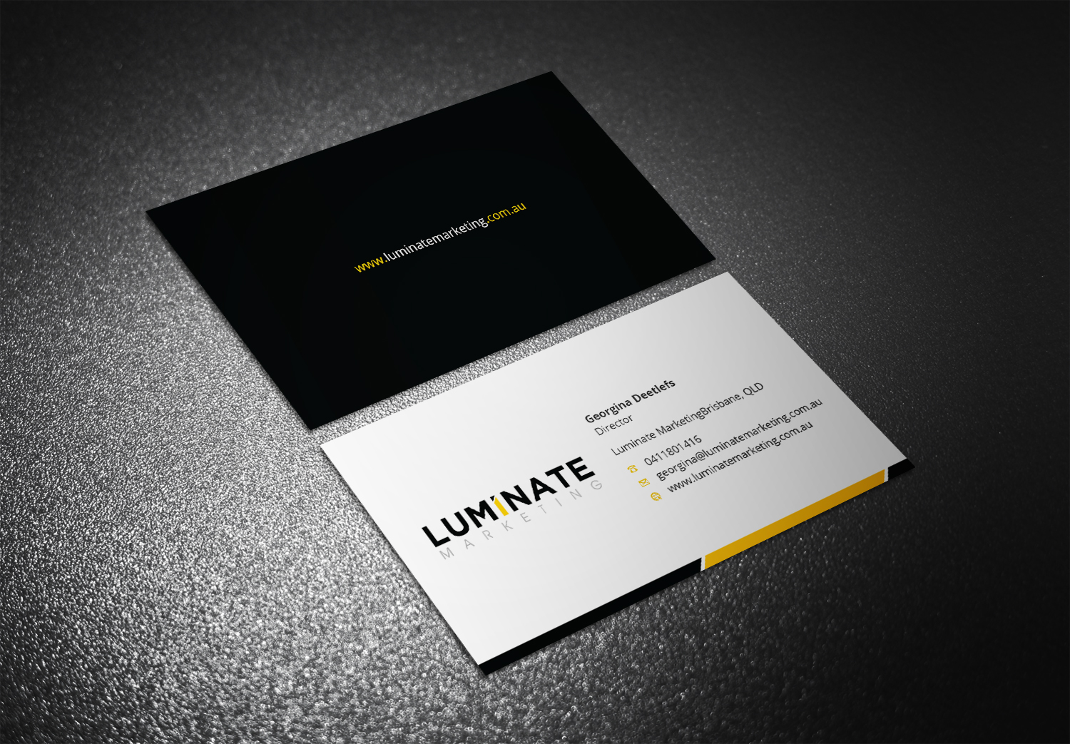 Business Card Design by Eggo May P for Luminate Marketing | Design #9596243