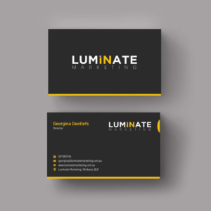 Business Card Design by INDIAN_Ashok for Luminate Marketing | Design: #9599546