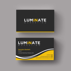 Business Card Design by INDIAN_Ashok for Luminate Marketing | Design: #9599547
