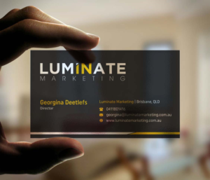 Business Card Design by INDIAN_Ashok for Luminate Marketing | Design: #9599549