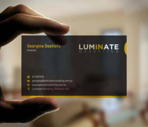 Business Card Design by INDIAN_Ashok for Luminate Marketing | Design: #9599555