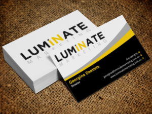 Business Card Design by Lanka Ama for Luminate Marketing | Design: #9599061
