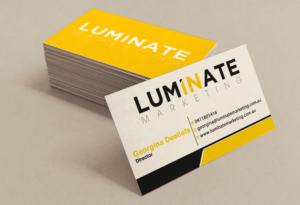 Business Card Design by Lanka Ama for Luminate Marketing | Design: #9599064