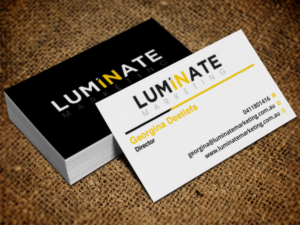 Business Card Design by Lanka Ama for Luminate Marketing | Design: #9599065