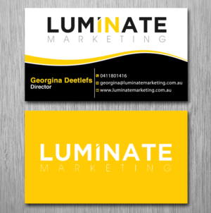 Business Card Design by Lanka Ama for Luminate Marketing | Design: #9599073