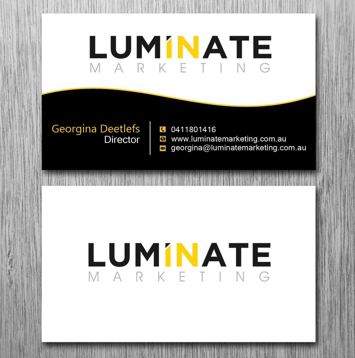 Business Card Design by Lanka Ama for Luminate Marketing | Design #9599078