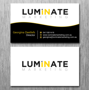 Business Card Design by Lanka Ama for Luminate Marketing | Design: #9599078