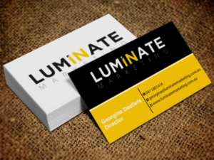 Business Card Design by Lanka Ama for Luminate Marketing | Design: #9599087