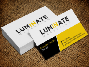 Business Card Design by Lanka Ama for Luminate Marketing | Design: #9599090