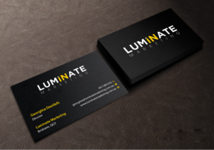 Business Card Design by Creations Box 2015 for Luminate Marketing | Design: #9601422