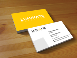 Business Card Design by Creations Box 2015 for Luminate Marketing | Design: #9601424