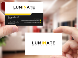 Business Card Design by Creations Box 2015 for Luminate Marketing | Design: #9601425