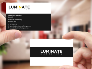 Business Card Design by Creations Box 2015 for Luminate Marketing | Design: #9601426