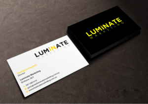 Business Card Design by Creations Box 2015 for Luminate Marketing | Design: #9601430