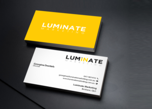 Business Card Design by Creations Box 2015 for Luminate Marketing | Design: #9601437
