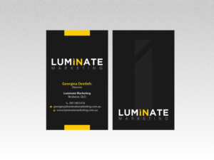 Business Card Design by Creations Box 2015 for Luminate Marketing | Design: #9604192