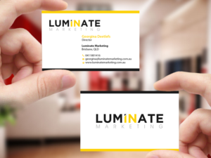 Business Card Design by Creations Box 2015 for Luminate Marketing | Design: #9604195