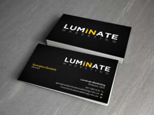 Business Card Design by Creations Box 2015 for Luminate Marketing | Design: #9604200
