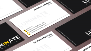 Business Card Design by Omee63 for Luminate Marketing | Design: #9598721