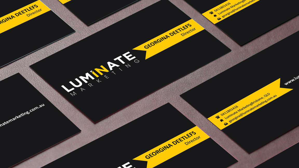 Business Card Design by Omee63 for Luminate Marketing | Design #9611437