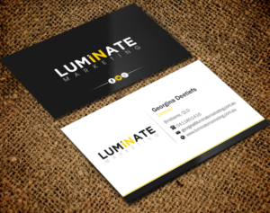 Business Card Design by Brand aid for Luminate Marketing | Design: #9621777