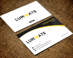 Business Card Design by Brand aid for Luminate Marketing | Design: #9621794