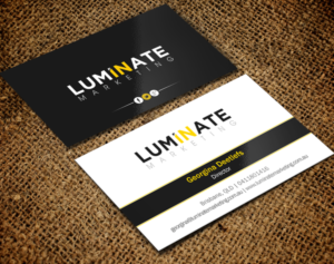 Business Card Design by Brand aid for Luminate Marketing | Design: #9621796
