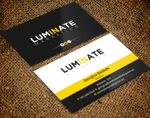Business Card Design by Brand aid for Luminate Marketing | Design: #9621798