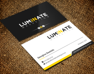 Business Card Design by Brand aid for Luminate Marketing | Design: #9621836