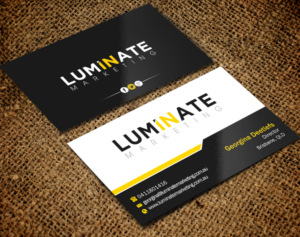 Business Card Design by Brand aid for Luminate Marketing | Design: #9621841