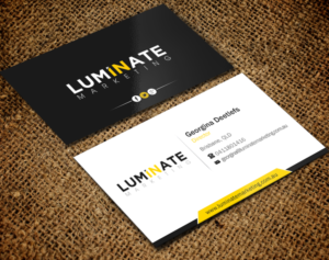 Business Card Design by Brand aid for Luminate Marketing | Design: #9621842