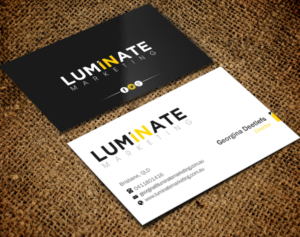 Business Card Design by Brand aid for Luminate Marketing | Design: #9621844