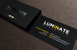 Business Card Design by Brand aid for Luminate Marketing | Design #9621849