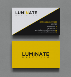 Business Card Design by chandrayaan.creative for Luminate Marketing | Design: #9622222