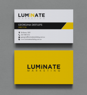 Business Card Design by chandrayaan.creative for Luminate Marketing | Design: #9622223