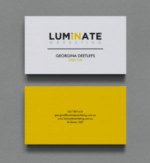 Business Card Design by chandrayaan.creative for Luminate Marketing | Design: #9622225