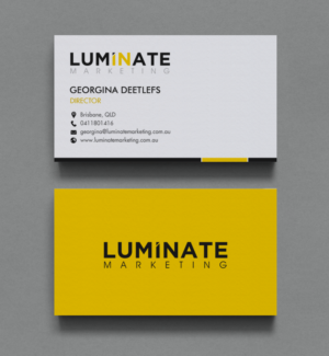 Business Card Design by chandrayaan.creative for Luminate Marketing | Design: #9622226