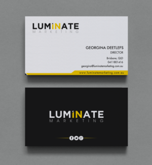 Business Card Design by chandrayaan.creative for Luminate Marketing | Design: #9622231