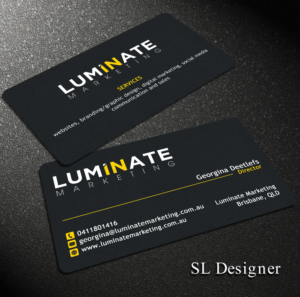 Business Card Design by SL Designer for Luminate Marketing | Design: #9595442
