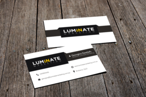 Business Card Design by isabel.paoli for Luminate Marketing | Design: #9605012