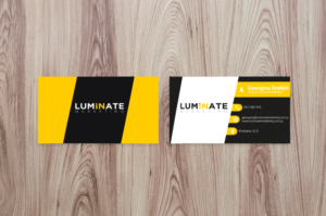 Business Card Design by isabel.paoli for Luminate Marketing | Design: #9605013