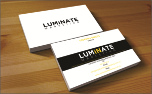 Business Card Design by matoshreedesign for Luminate Marketing | Design: #9598924