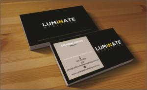 Business Card Design by matoshreedesign for Luminate Marketing | Design: #9598947