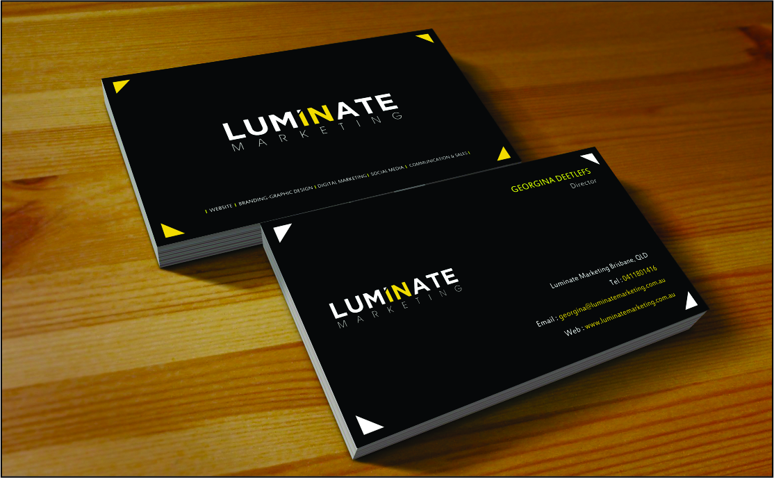 Business Card Design by matoshreedesign for Luminate Marketing | Design #9613013
