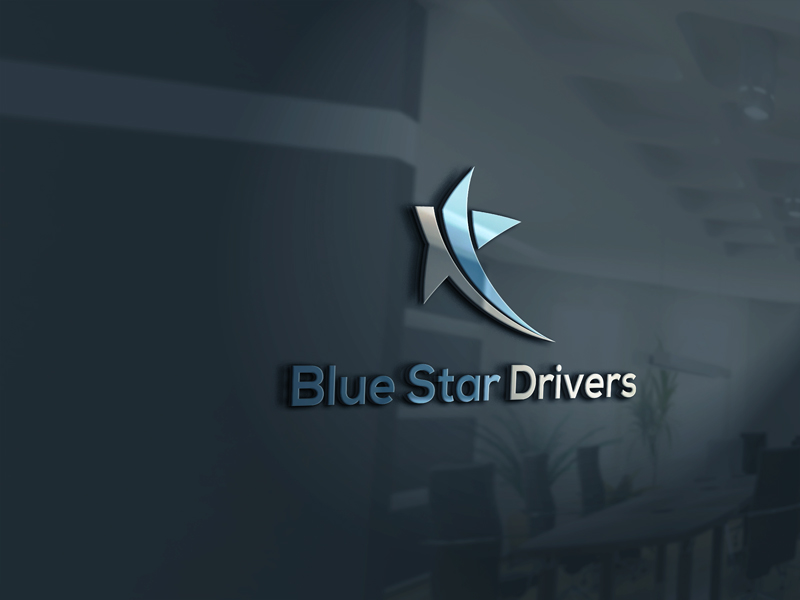 Logo Design by logomaster24 for Blue Star Drivers | Design #9639086