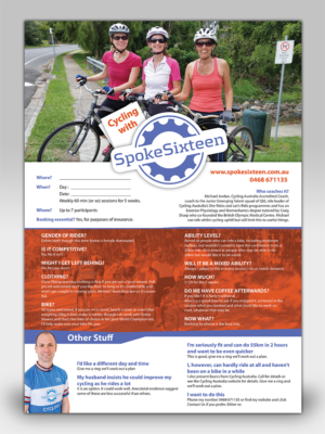 Flyer Design by Mon01 for SpokeSixteen | Design: #9645854