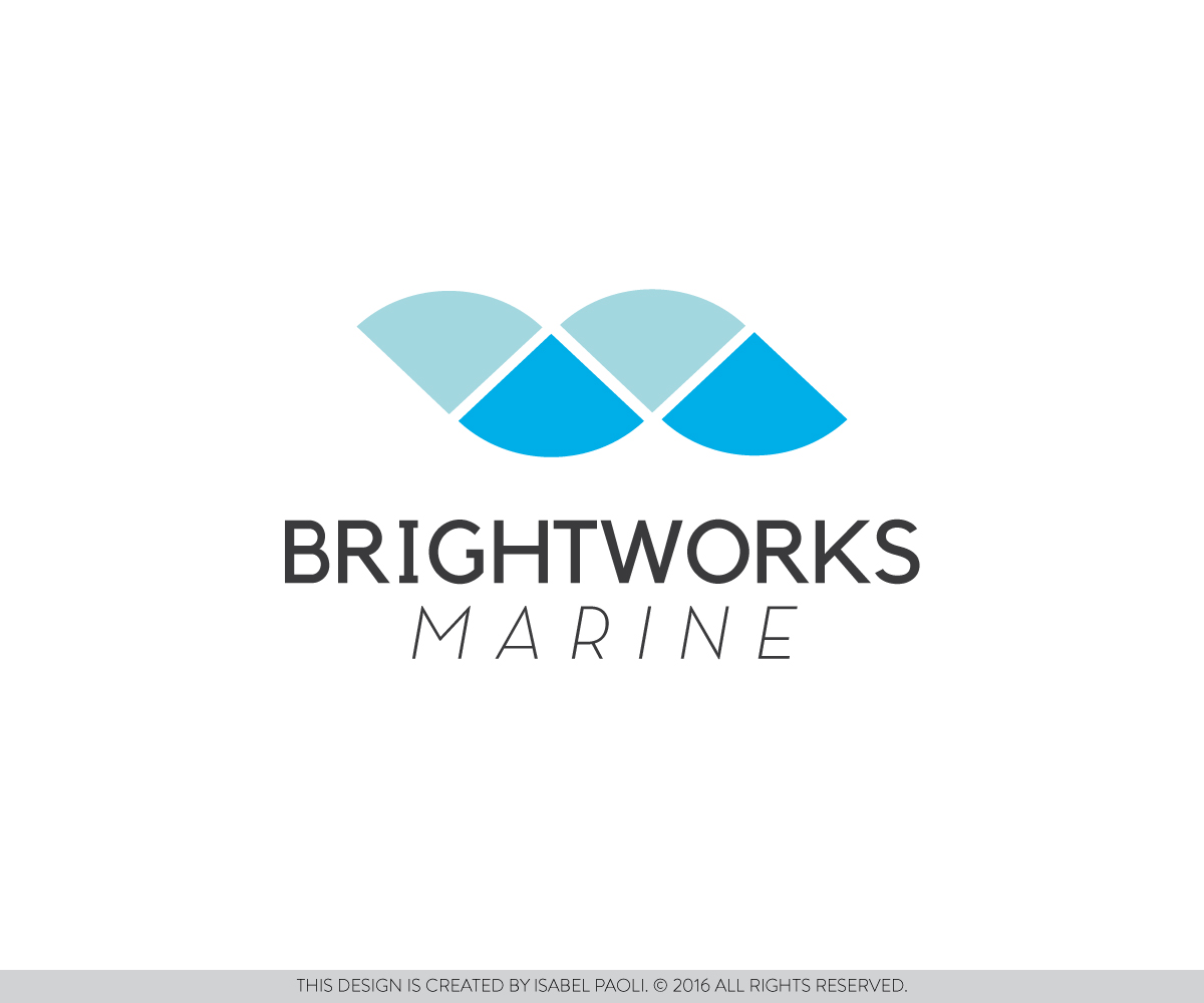 Logo Design by isabel.paoli for Brightworks Marine | Design #9618090