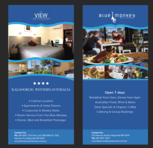4 Star Hotel - DL Flyer - 2 Pages | Flyer Design by akriti