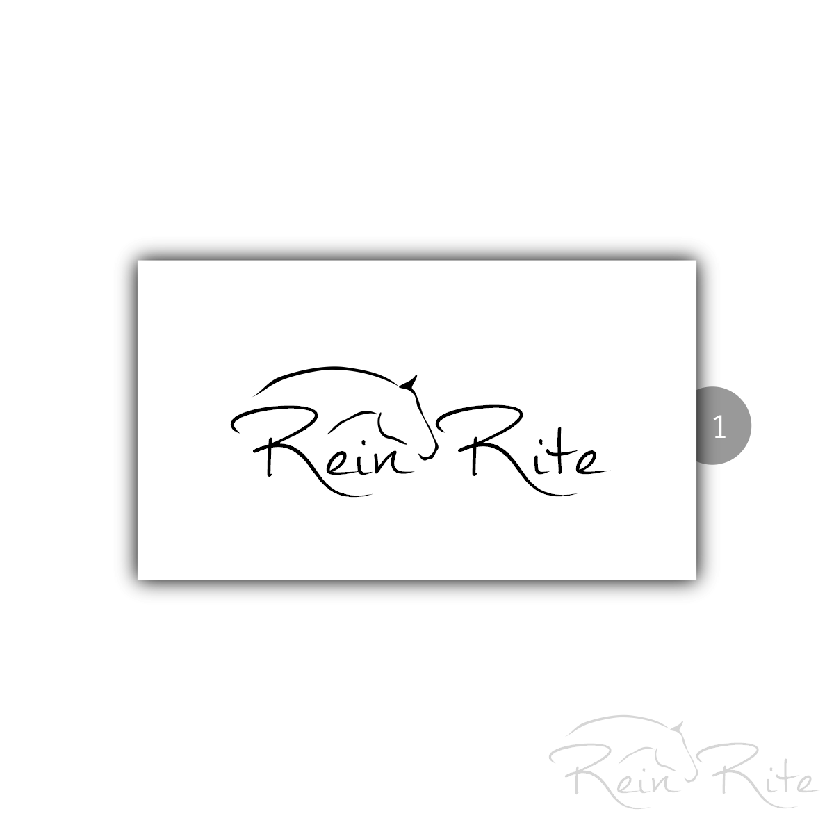 Logo-Design von Living Horses Graphics für ReinRite  | Design: #9789079