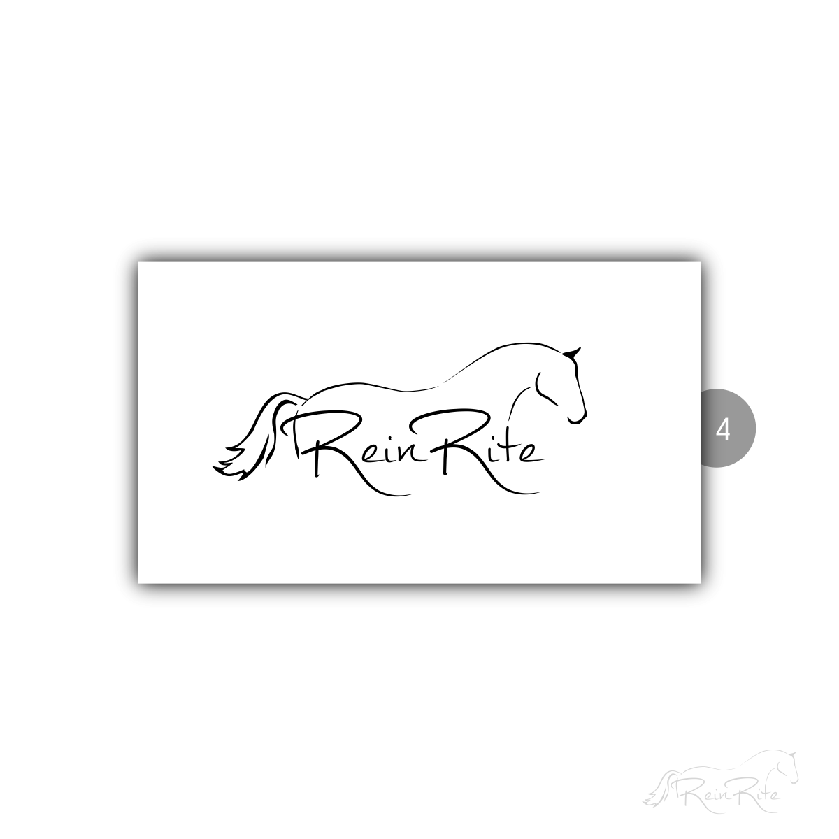 Diseño de Logo por Living Horses Graphics para ReinRite  | Diseño #9850291
